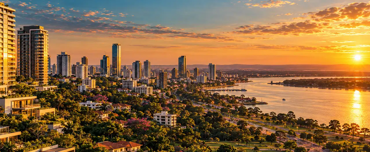 Paisagem imobiliária ilustrativa por IA para a página Apartamentos à venda em Ybytymí: guia e imobiliárias | InmueblesPY; não representa imóvel anunciado